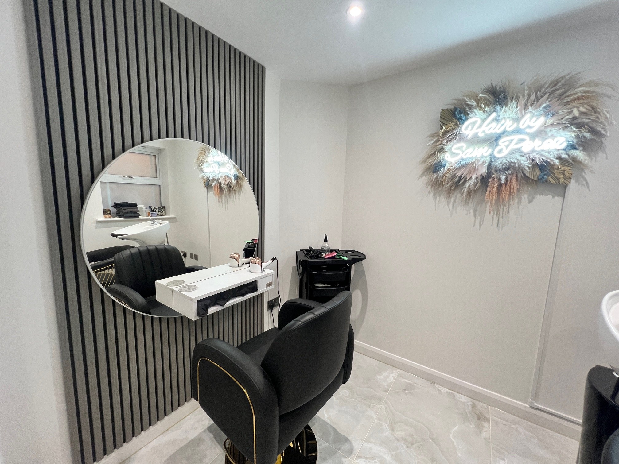 Hair by Sam Perez studio interior