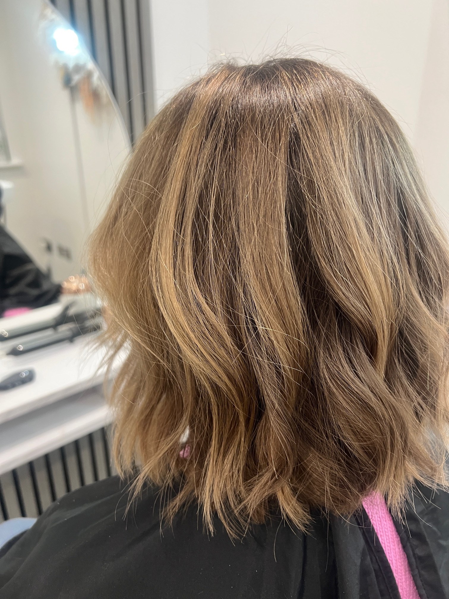 Brunette highlights